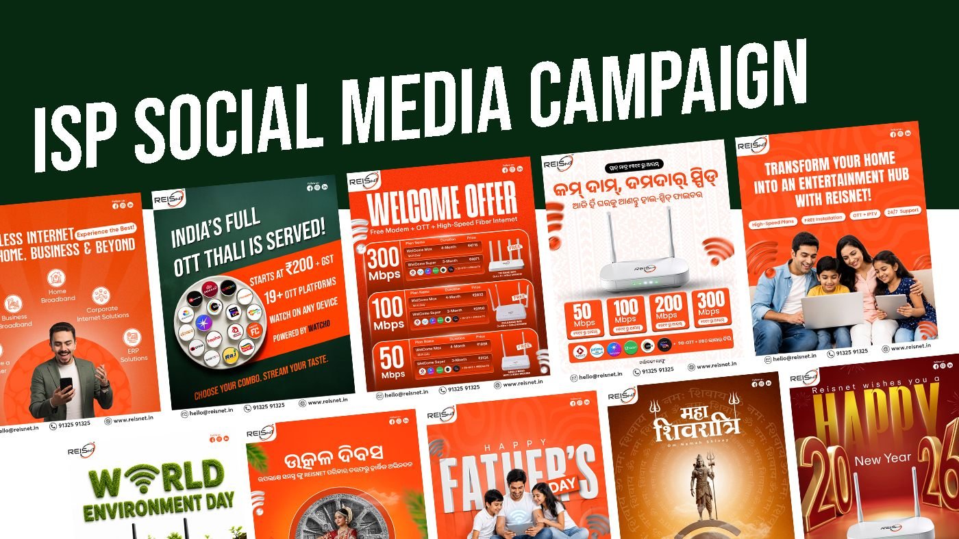 Reisnet Social Media Campaign project cover